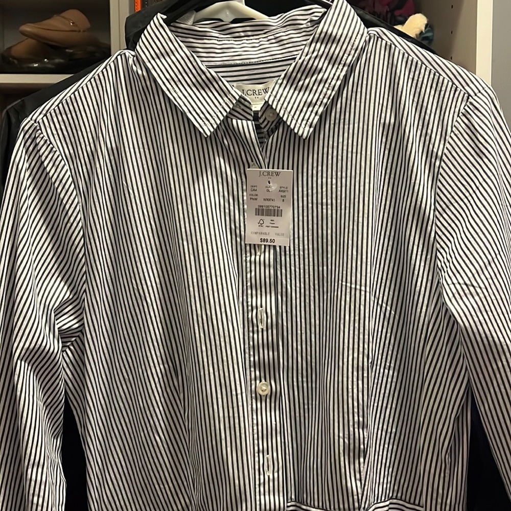 J Crew NWT shirt dress